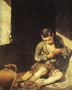 Bartolome Esteban Murillo The Young Beggar oil on canvas